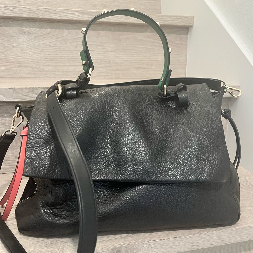 Zara Black Leather Women's Bag